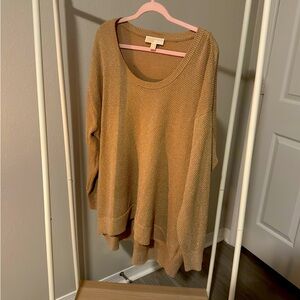Michael Kohrs gold sweater 3x